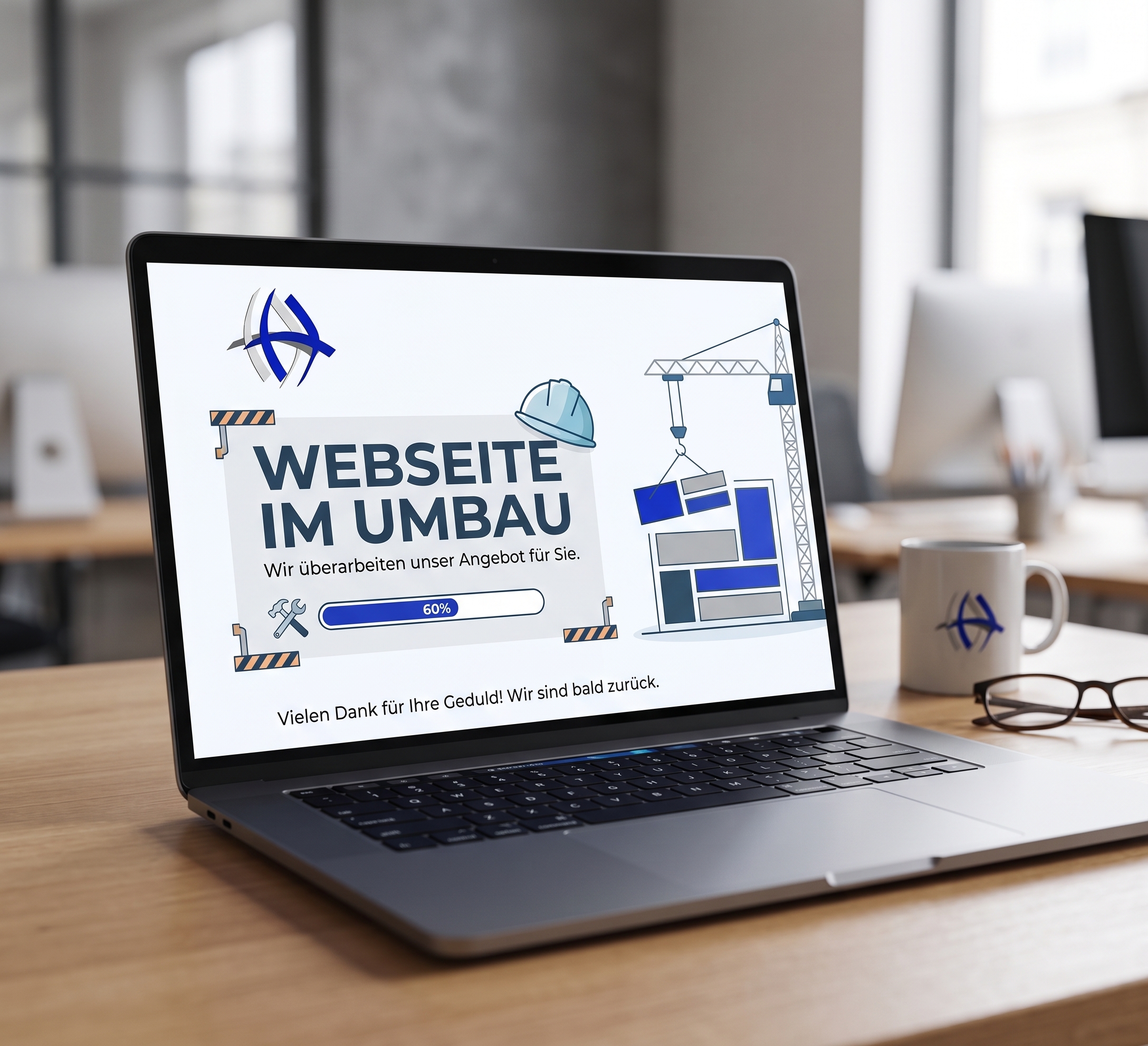 Webseite im Umbau